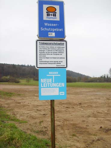 Bild: Kein Gewerbegebiet am Reisersweg : Vorrang für Trinkwasserschutz (Foto.Ron)