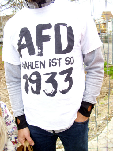 Bild: No AfD..(Foto: ron)